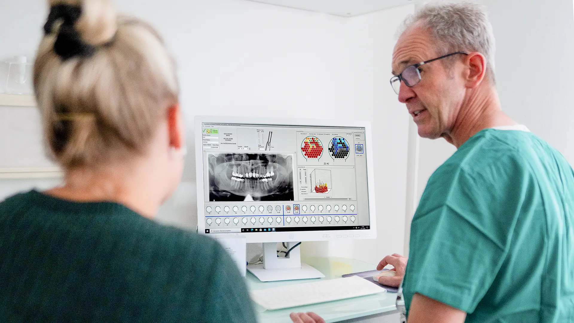 Strahlenfreie Ultraschall-Diagnostik des Kiefers in Köln
